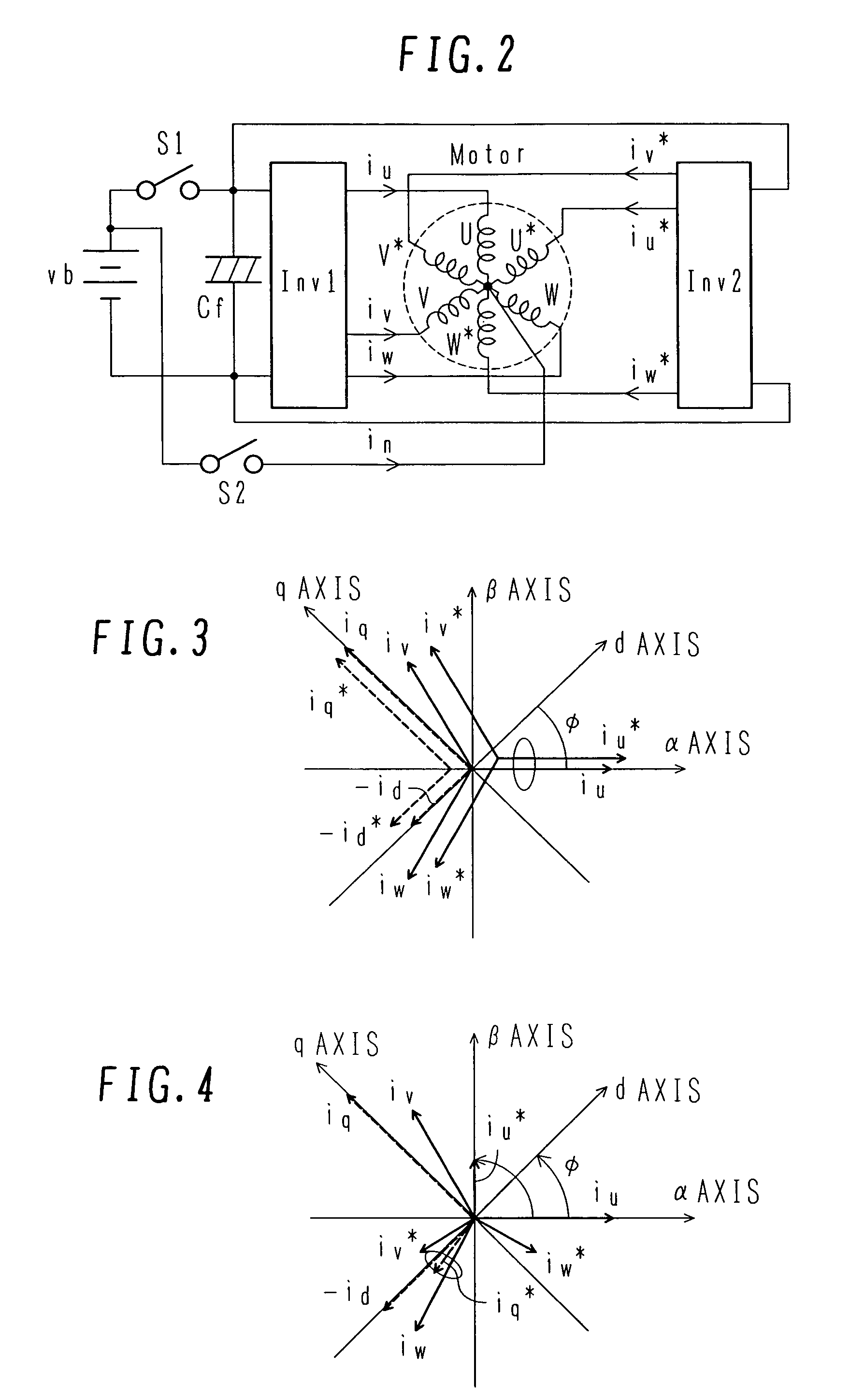 Motor driving device and automobile using the same