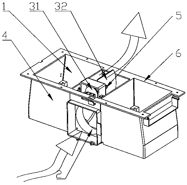 Applied to the air inlet channel of the fresh air purification system