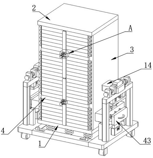 Anti-pressing transport packaging equipment for medical composite hard sheets