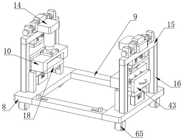 Anti-pressing transport packaging equipment for medical composite hard sheets