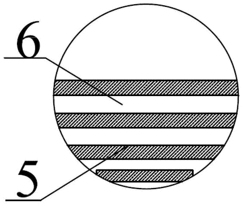 Energy dissipater in wading engineering