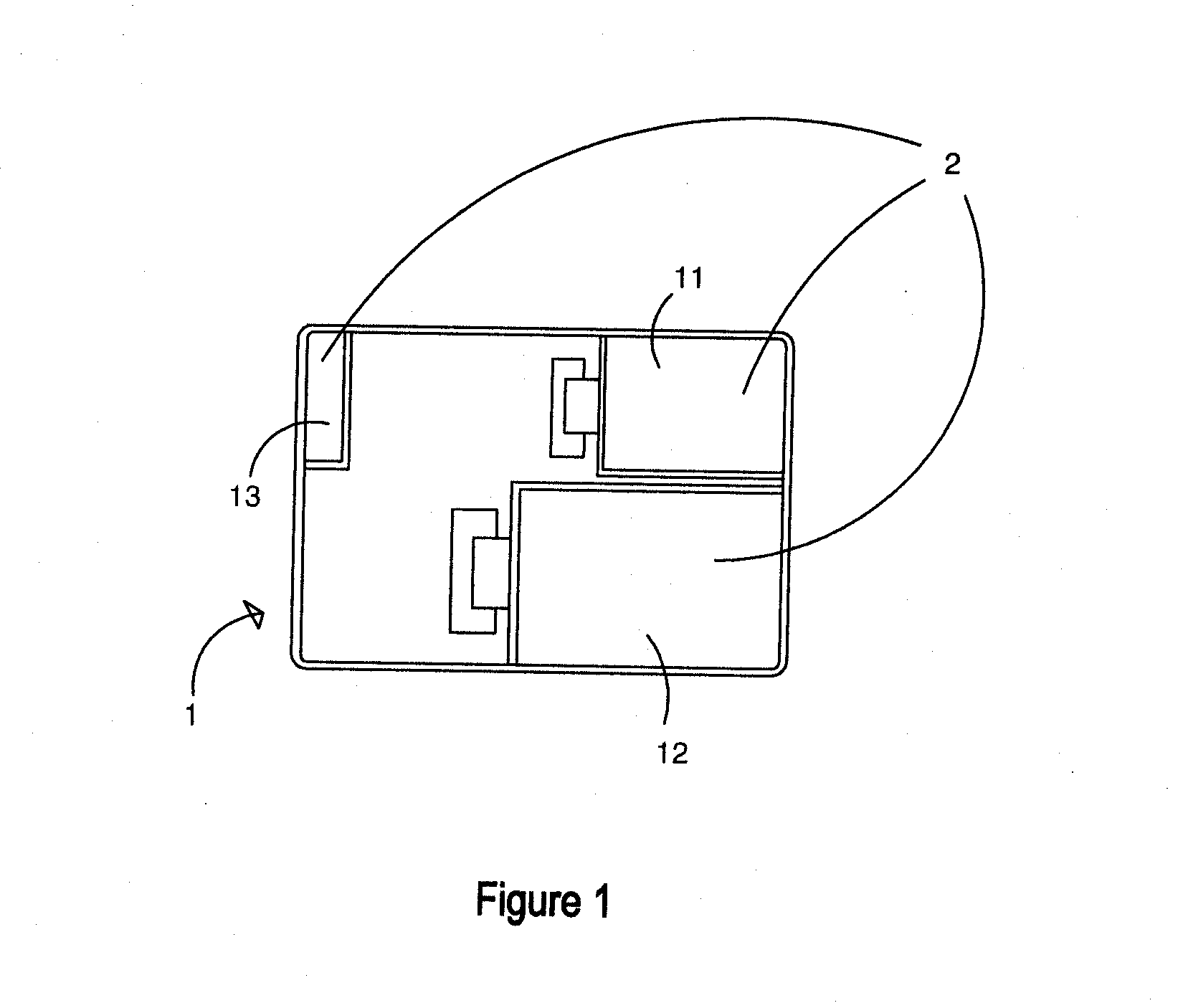 Waterproof casing with multiple isolated compartments