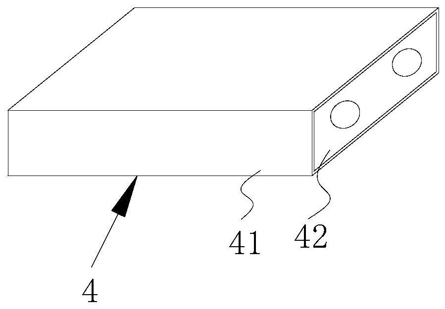 Laminated battery pole core assembly, laminated battery and preparation process