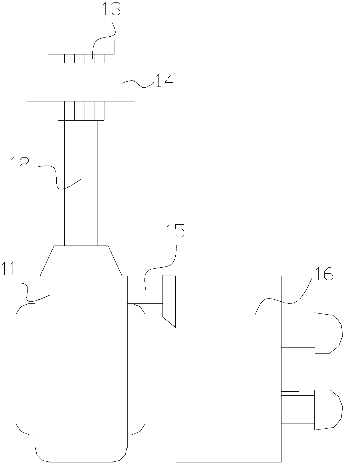 Cable straightening device capable of straightening and preventing snow block in snow field