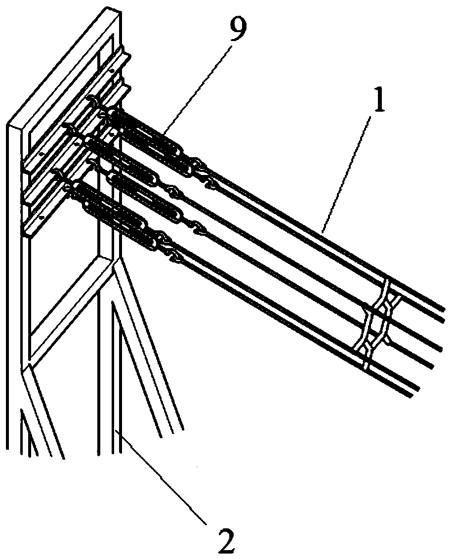 Test system suitable for multi-split wire reversal fault research