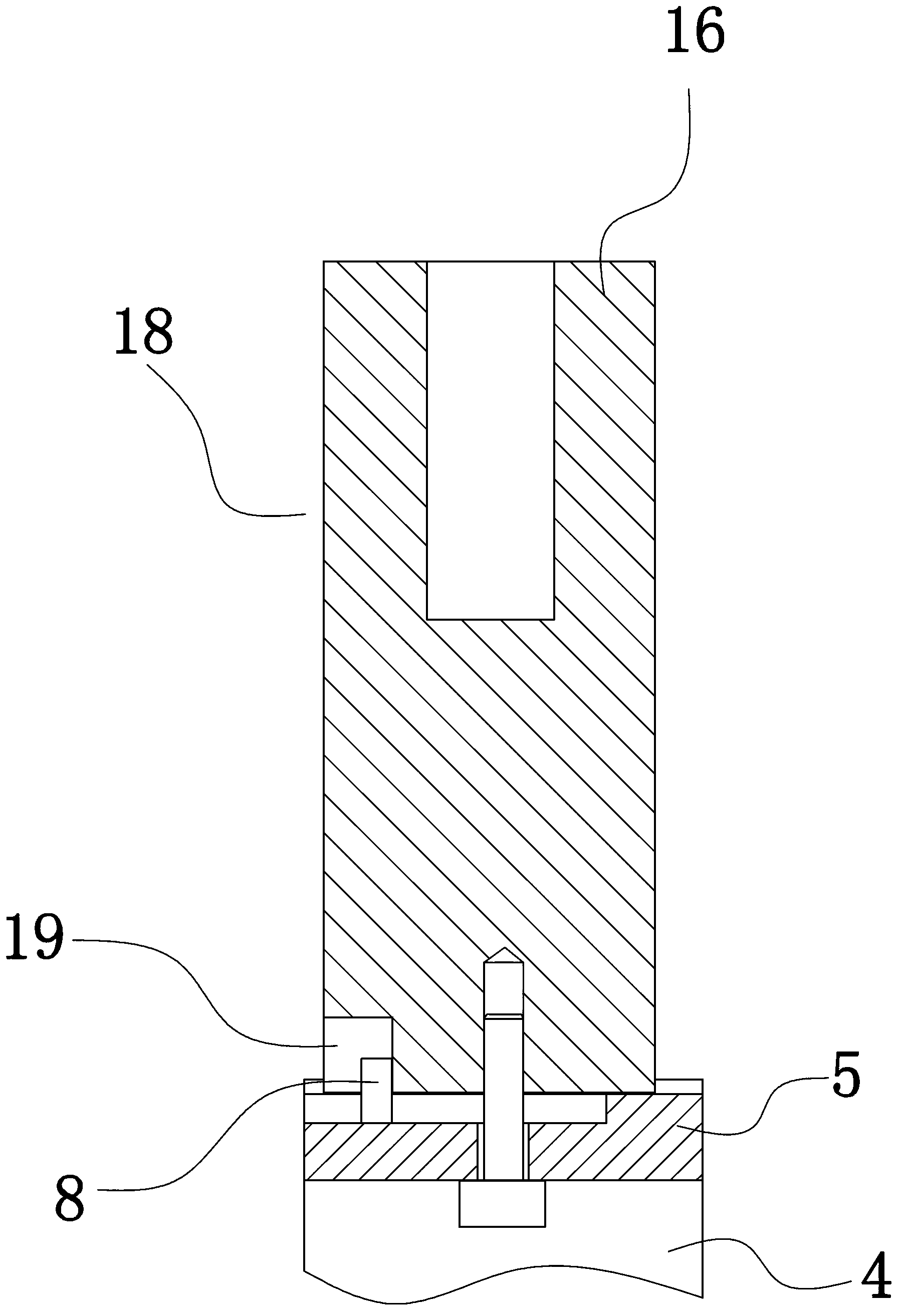 Sliding valve tool for twin-screw compressor and sliding valve processing method