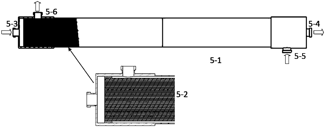 Airplane environment control and fuel tank inerting coupled system and method based on membrane separation method