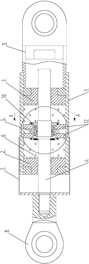 Rotating type viscous fluid damper