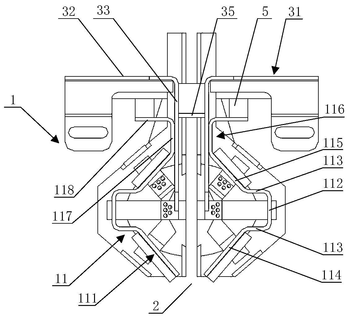 Bag opening maintaining device