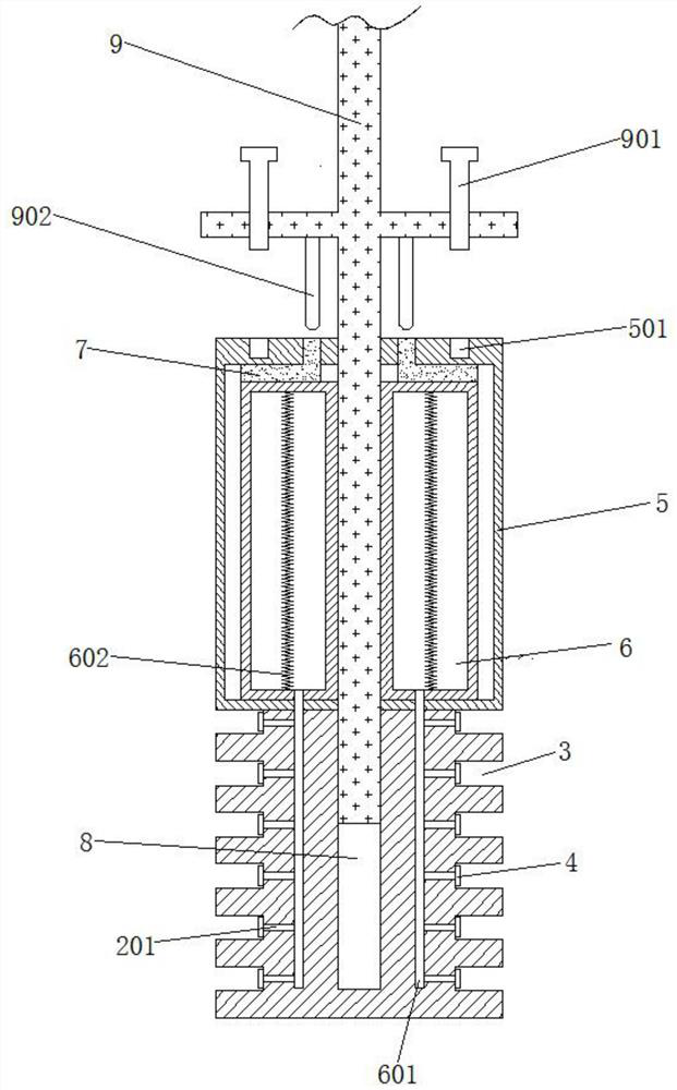 Orthopedic external fixator steel needle