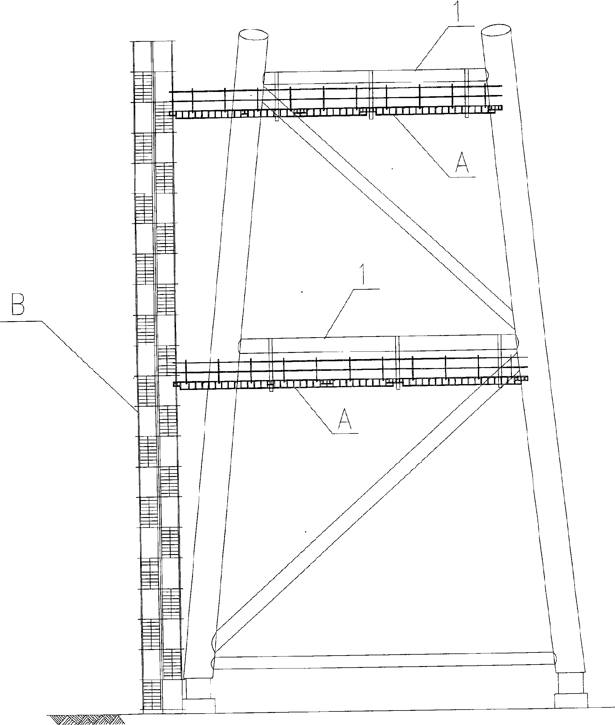 Suspended scaffold