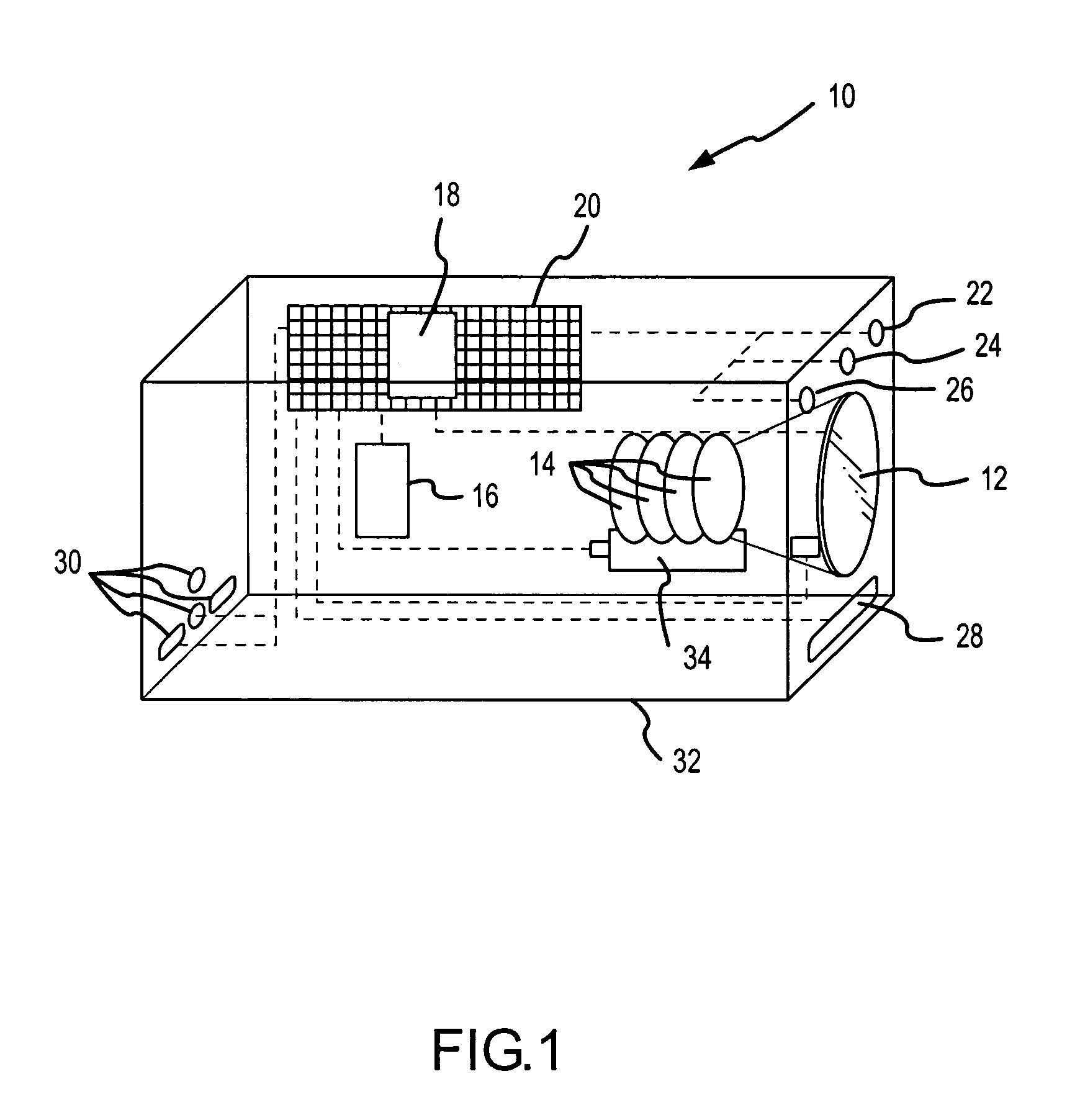 Infrared camera system and method