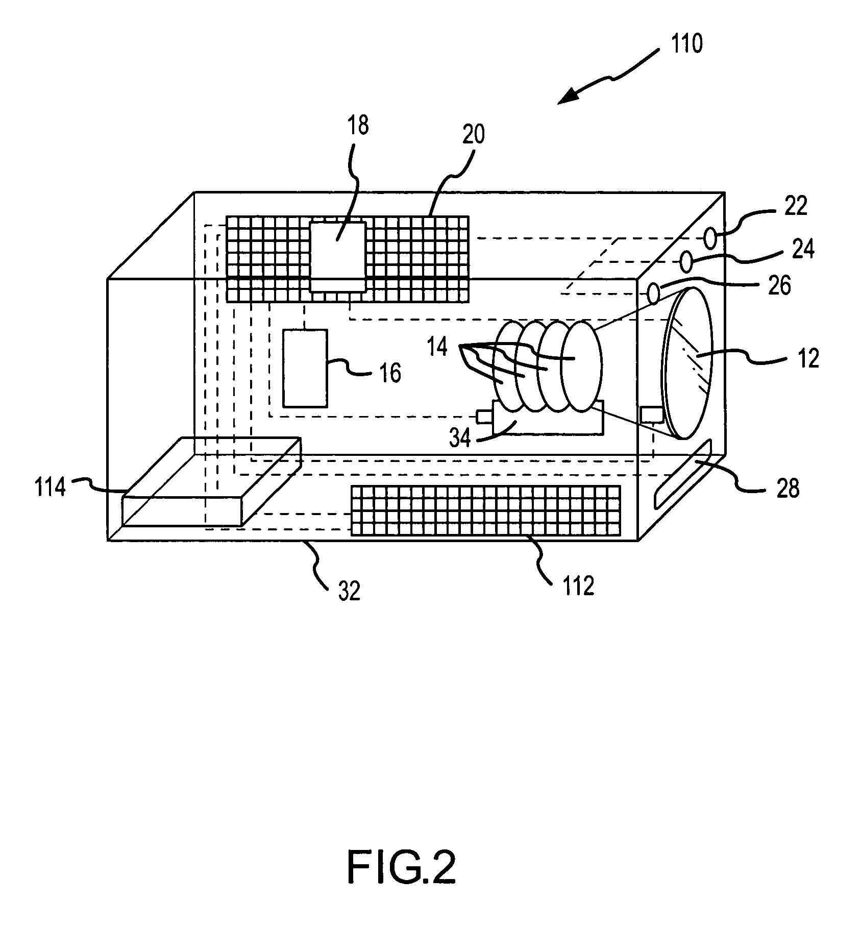 Infrared camera system and method