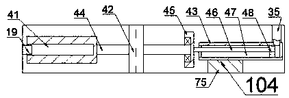 Damaged wall surface scraping and repairing device