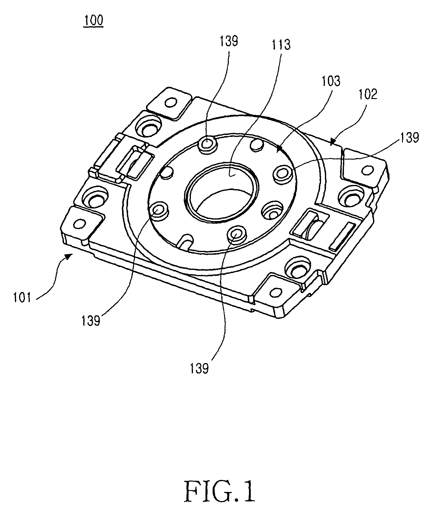 Swing hinge apparatus of portable terminal