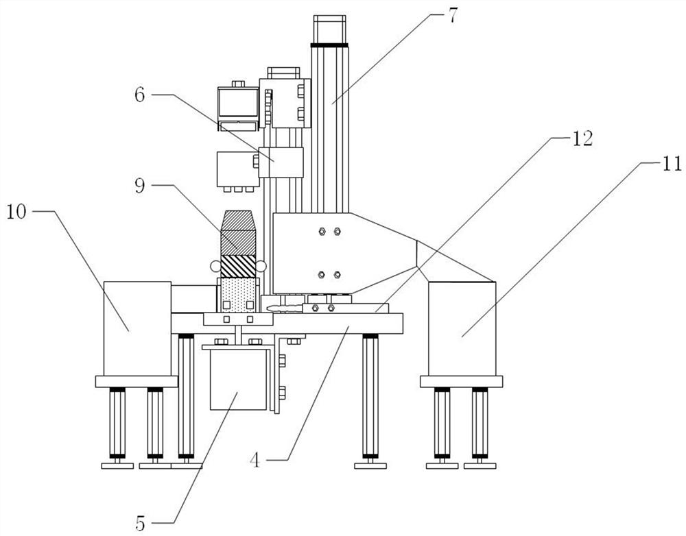 A high-precision automatic flash removal device and method for rubber sealing rings