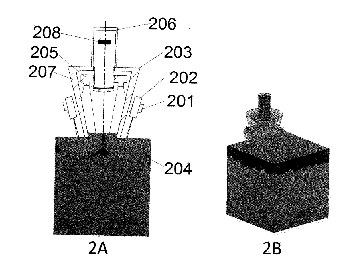 Imaging skin cancer detection device