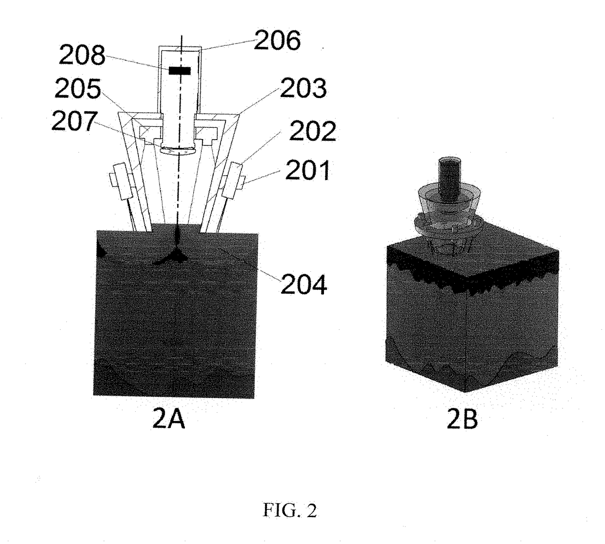 Imaging skin cancer detection device