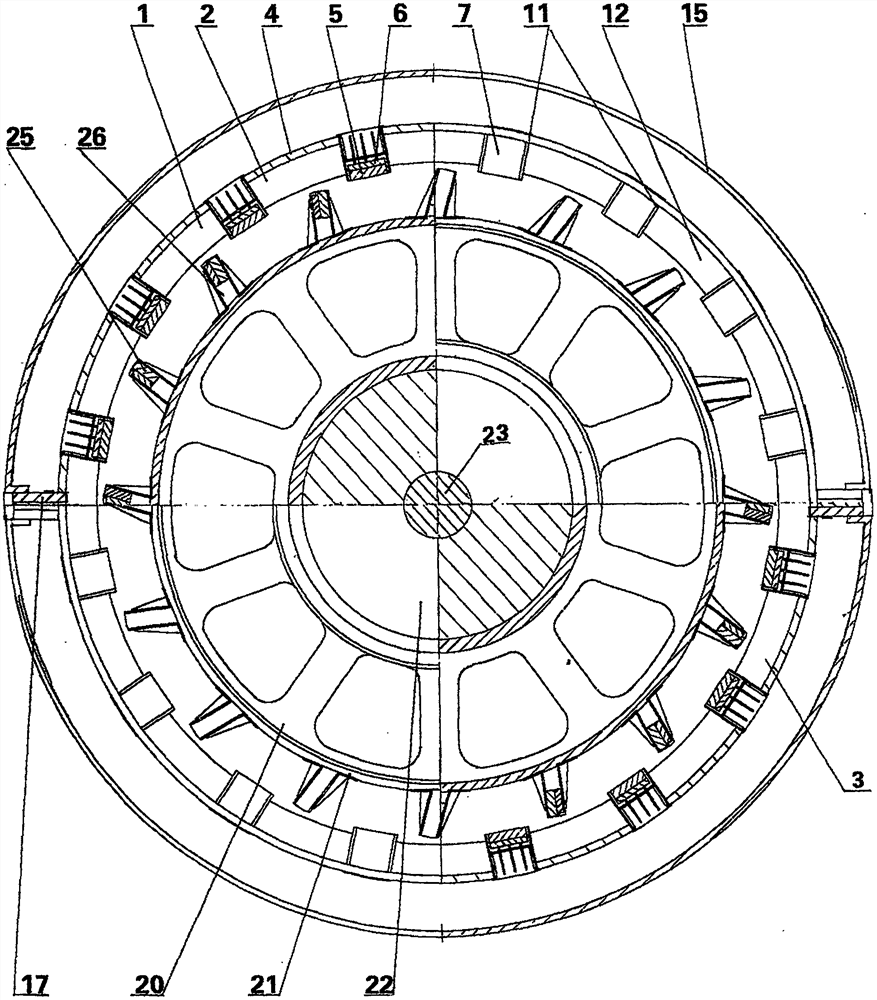 Large-scale permanent magnet energy generator