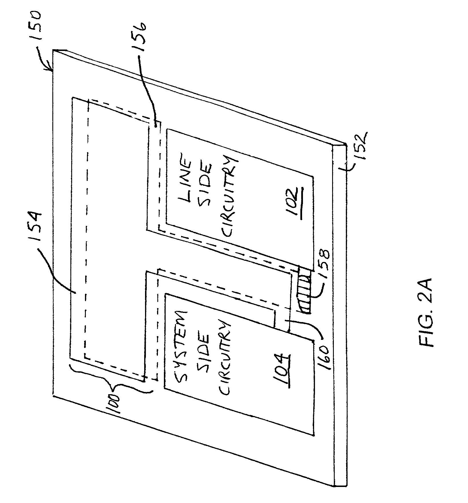 Circuit board capacitor structure for forming a high voltage isolation barrier