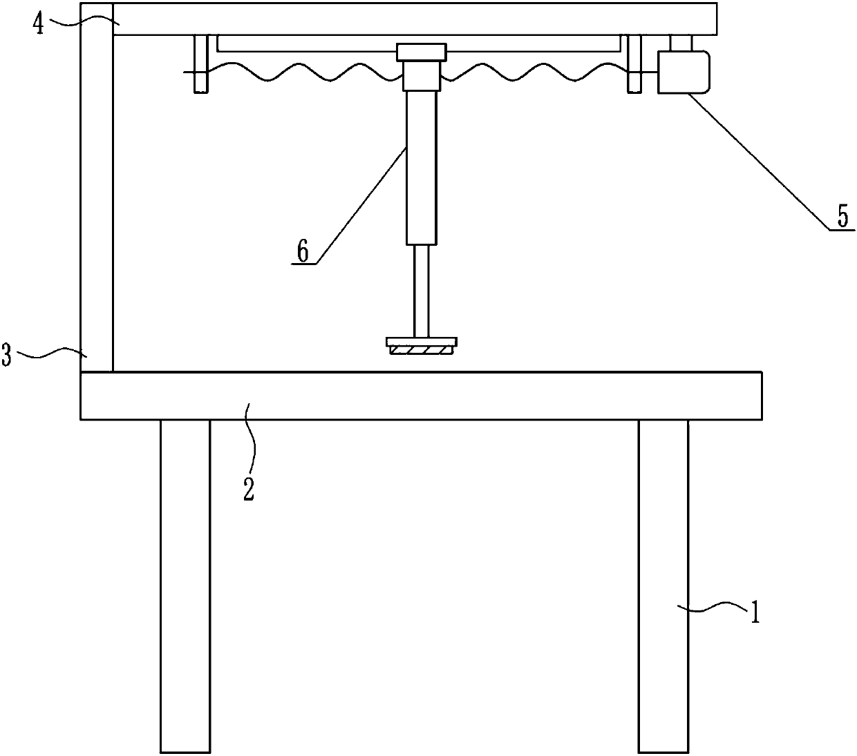 Deburring equipment for stainless steel plate for power distribution cabinet production