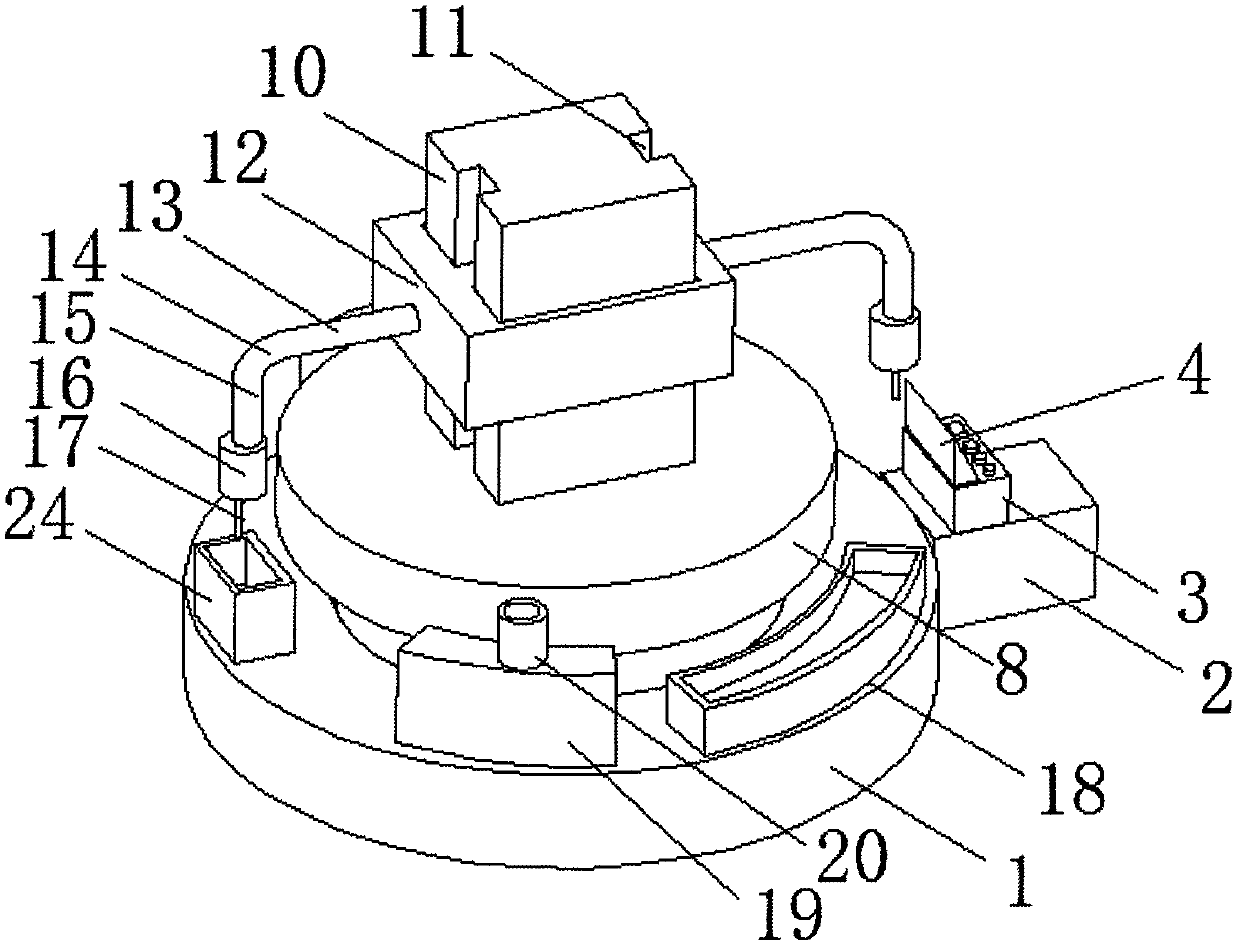 A fast food safety monitoring device