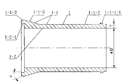 Pollution discharge pipe used for installation of open groove method