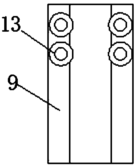 Aluminum material wrapping packing device