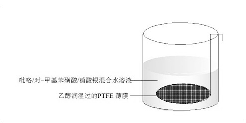 Conductive and antibacterial polytetrafluoroethylene composite thin film and manufacturing method thereof