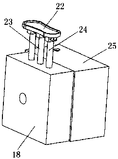 A drive device for a mechanical air pump