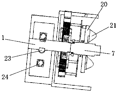 A drive device for a mechanical air pump