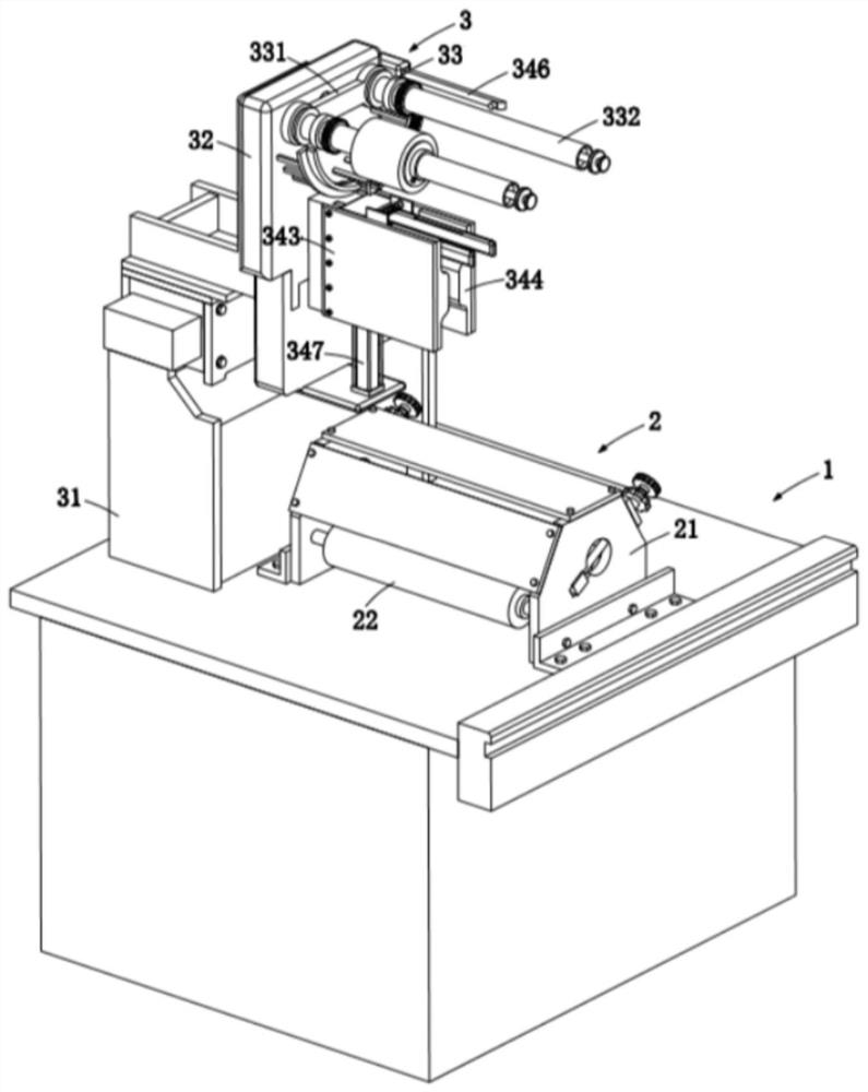 A flexo printing machine automatic roll change continuous lamination equipment