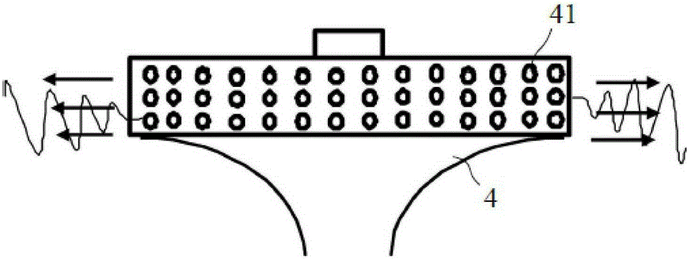 Centrifugal gas-electric spinning device by utilizing negative-pressure array