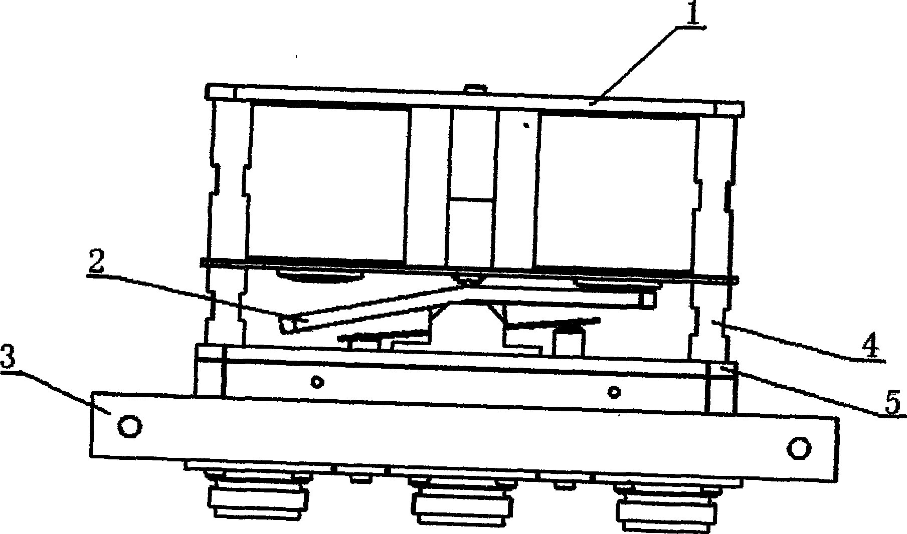 Single-knife dual-close large power coaxial relay