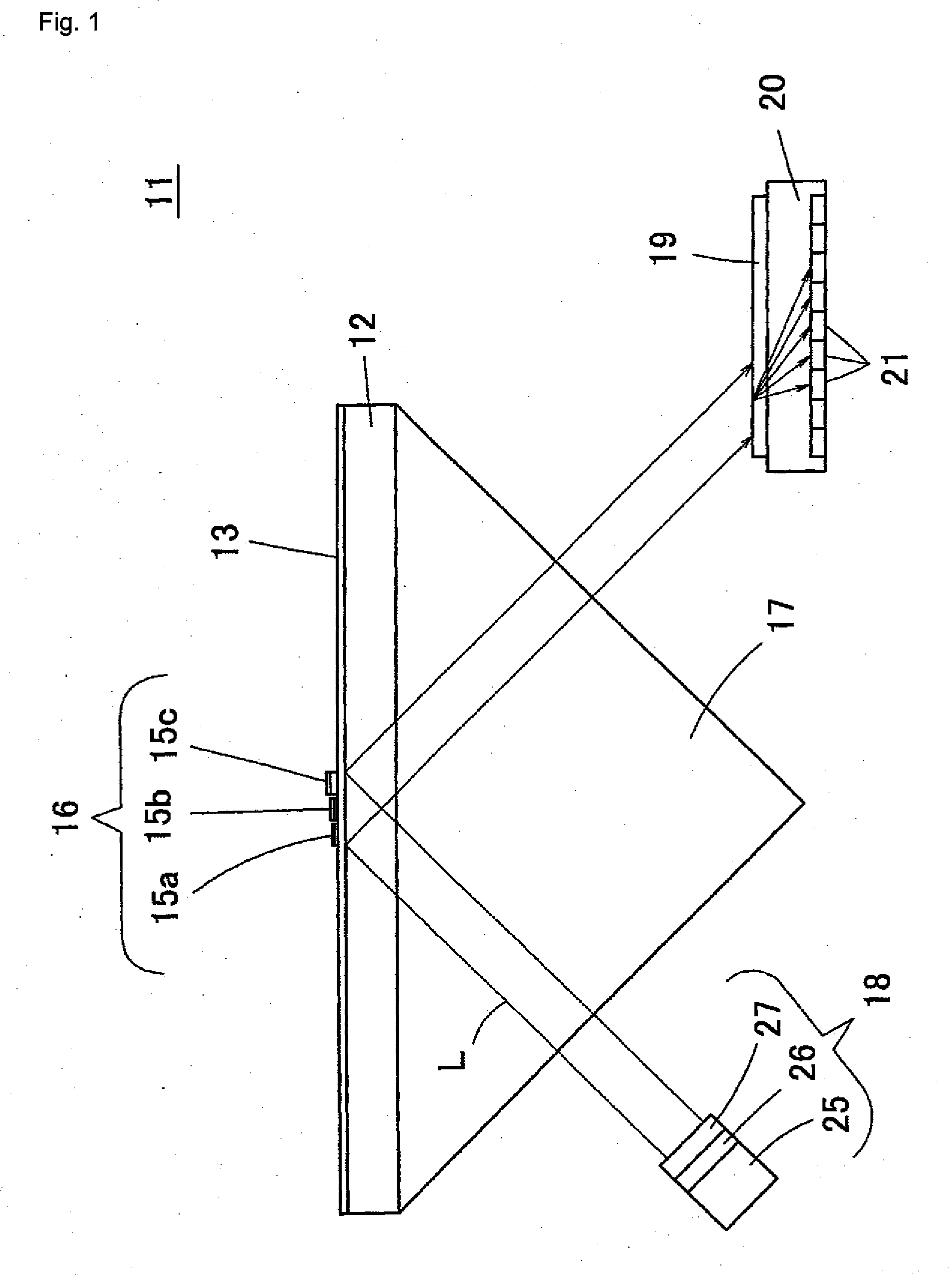 Chip for surface plasmon resonance sensor and surface plasmon resonance sensor