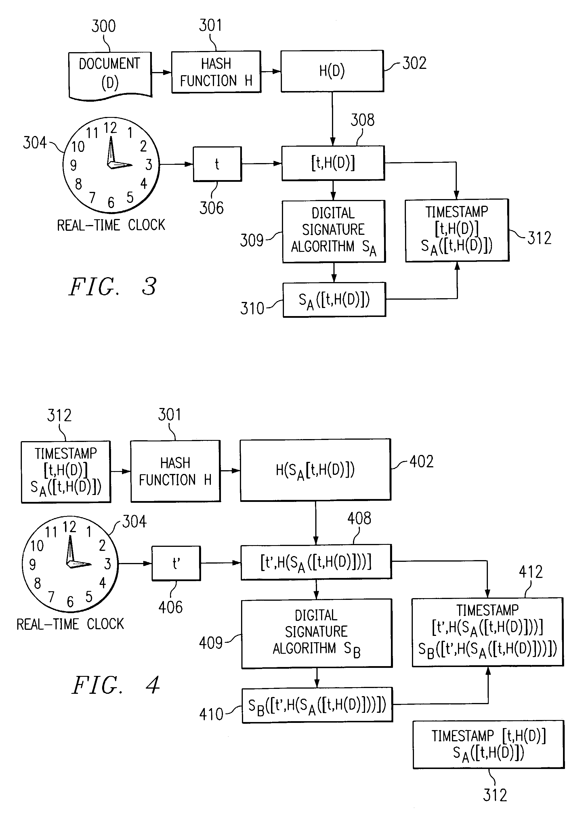 Upgradeable timestamp mechanism