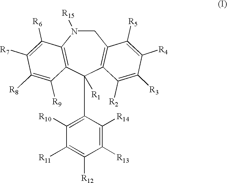 Substituted 11-phenyl-dibenzazepine compounds useful for the treatment or prevention of diseases characterized by abnormal cell proliferation