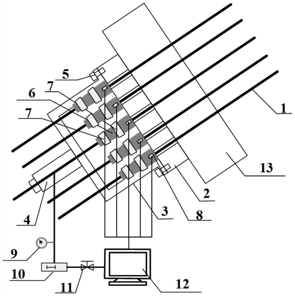 Improved stay cable equivalent tensioning method construction method based on deformation control