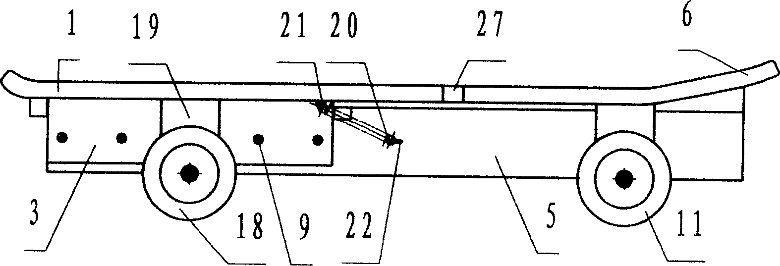 Body retractable self-moving slide board