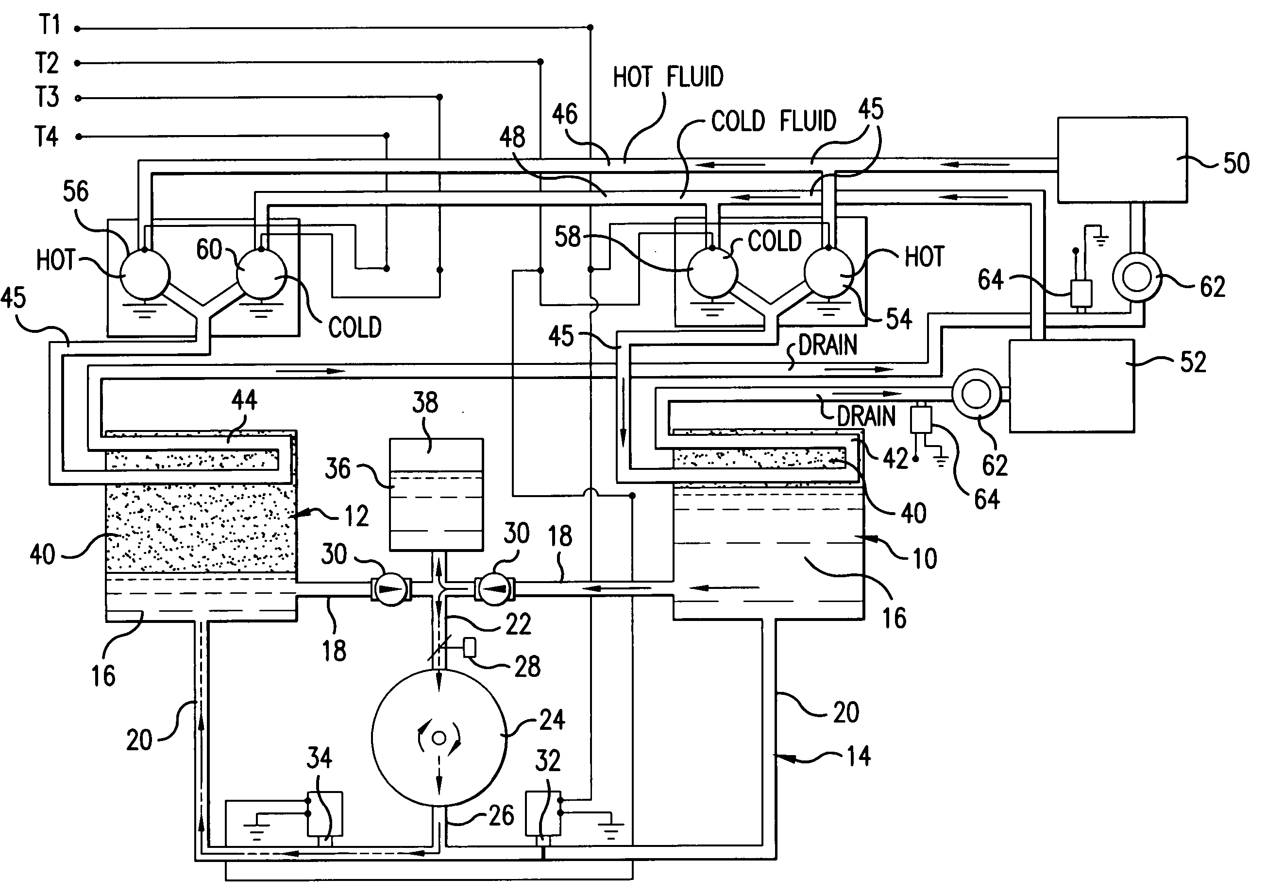 Vapor pump power system