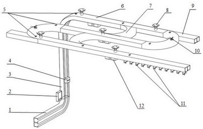 Intelligent indoor airing device