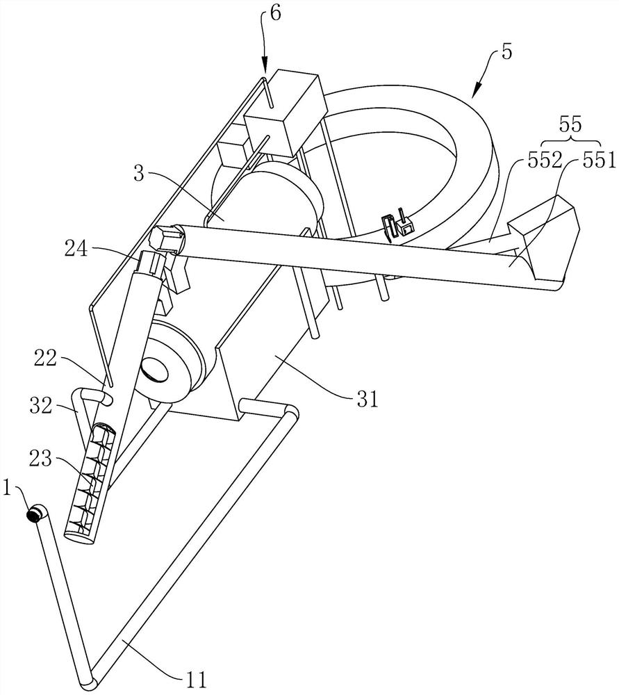 Thermal desorption treatment process and remediation device for organic contaminated soil