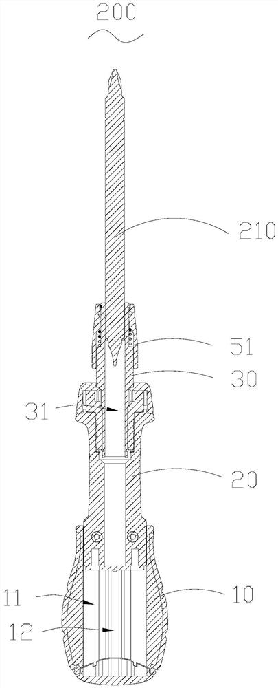 Handle of hand tool and hand tool