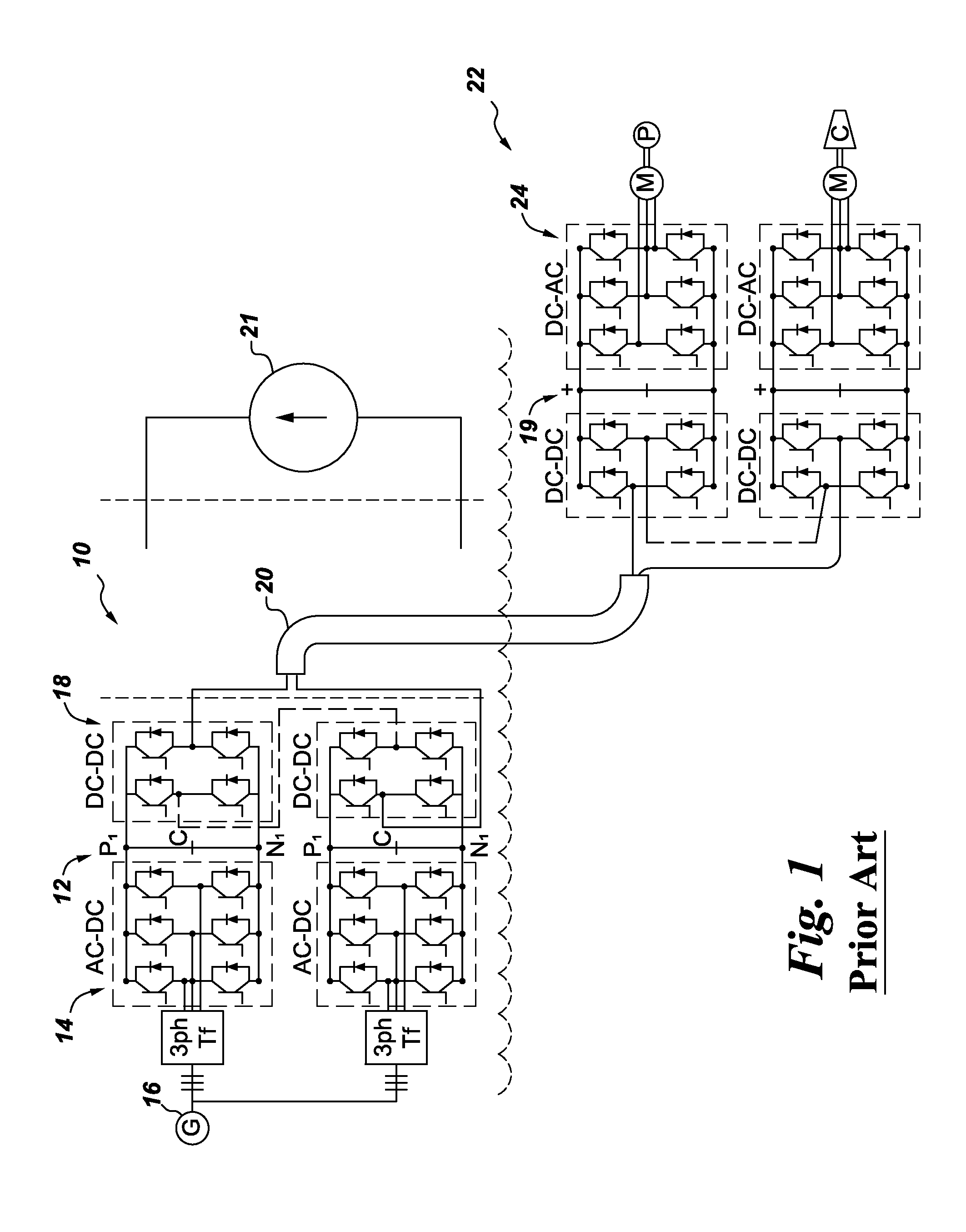 Subsea power transmission