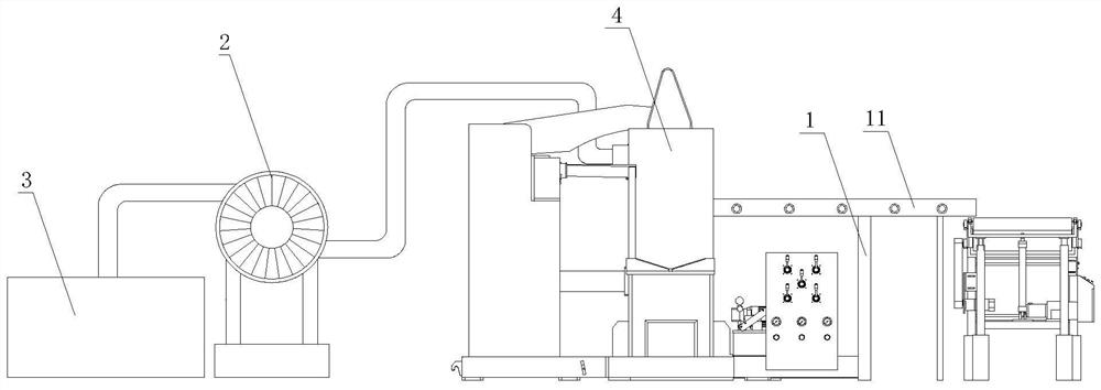 Adobe block rapid forming device for vegetable breeding and implementation method of adobe block rapid forming device