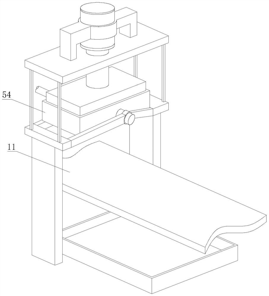 Adobe block rapid forming device for vegetable breeding and implementation method of adobe block rapid forming device