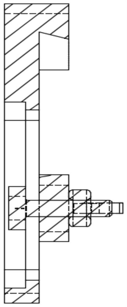 A flaky femoral head bone holder