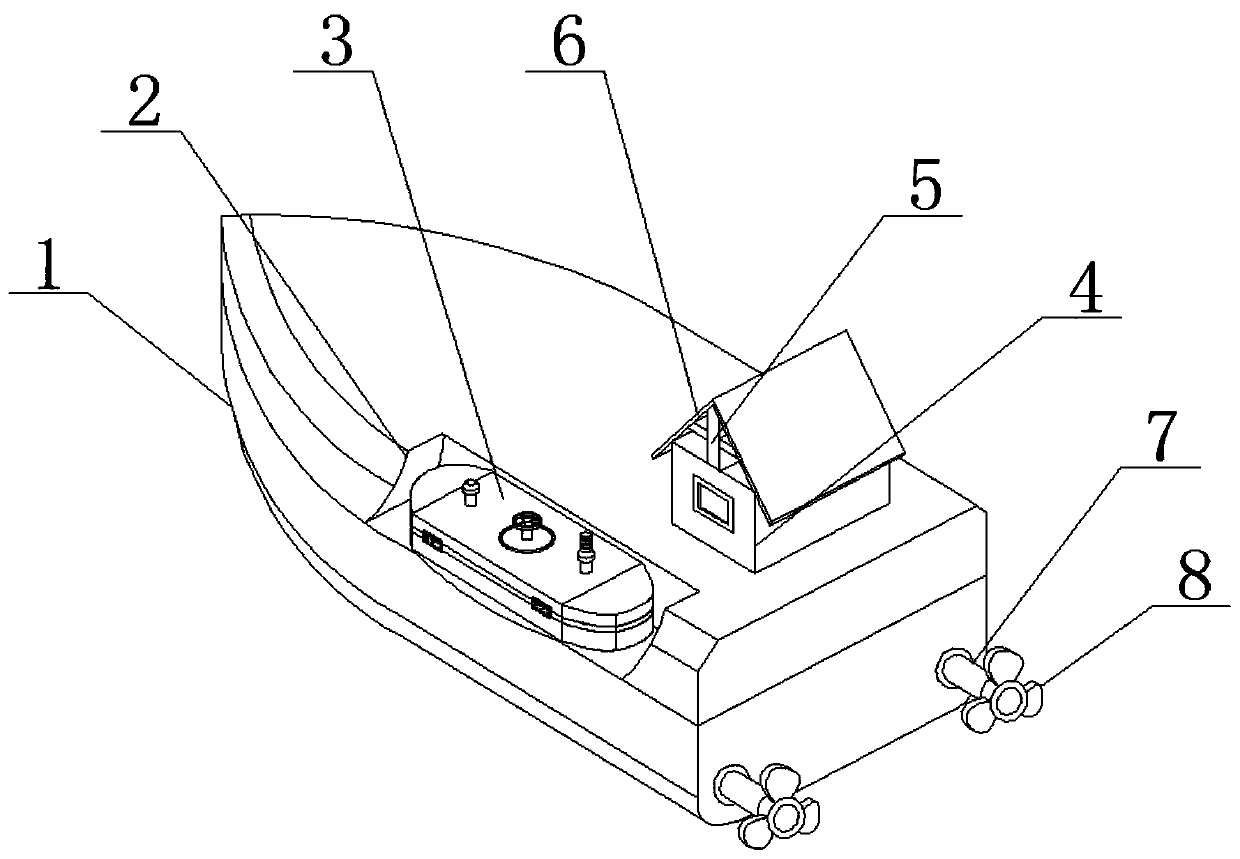 Marine intelligent lifesaving equipment