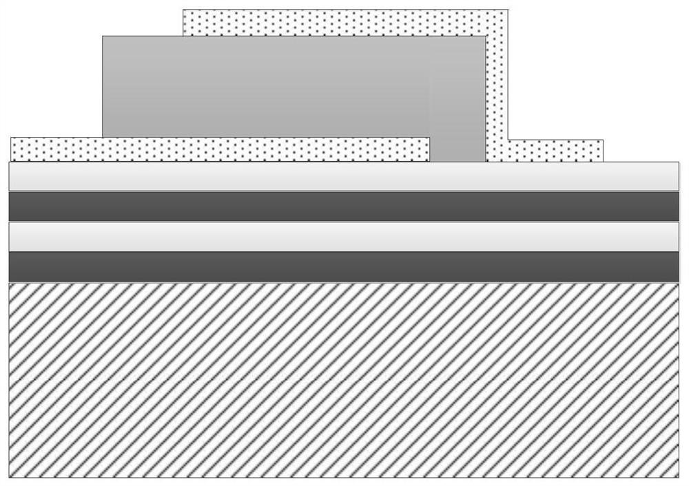 A kind of bulk acoustic wave resonator of piezoelectric thin film and preparation method thereof