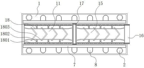 Feeding equipment provided with pushing structure and used for machining of electronic parts